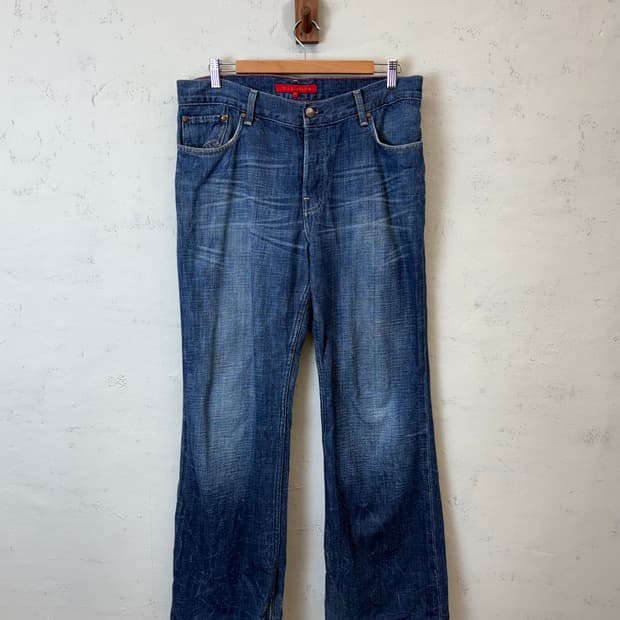 FCUK jeans 일본 빈티지 워싱 데님팬츠