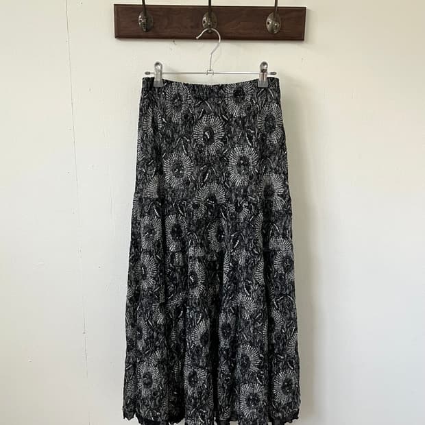 japan vtg 시스루 레이스 스커트