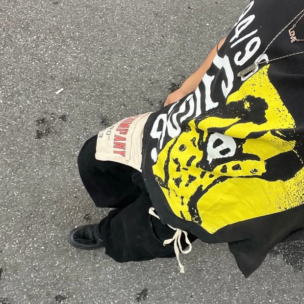 빈티지 롤링스톤즈 티셔츠