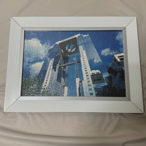 우메다빌딩 퍼즐 액자 A3