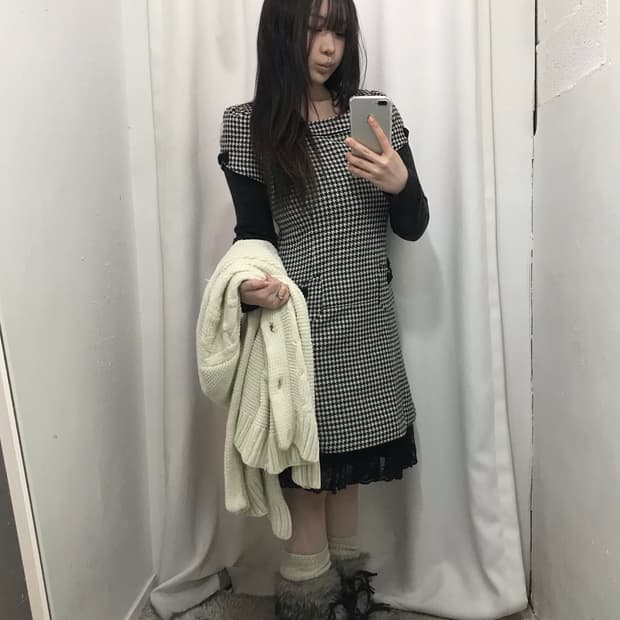 체크 온나 코디 세트 🤍