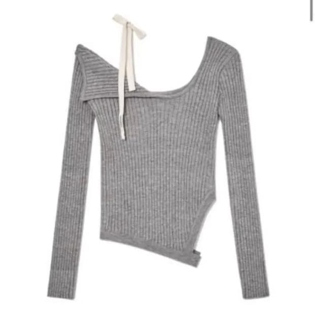 글로니 아이사 니트 그레이 isa knit