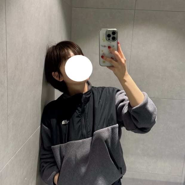 노스페이스 후리스 M