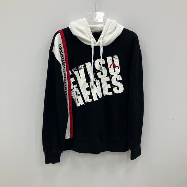 에비수 더블 슬리브 후드티 XL