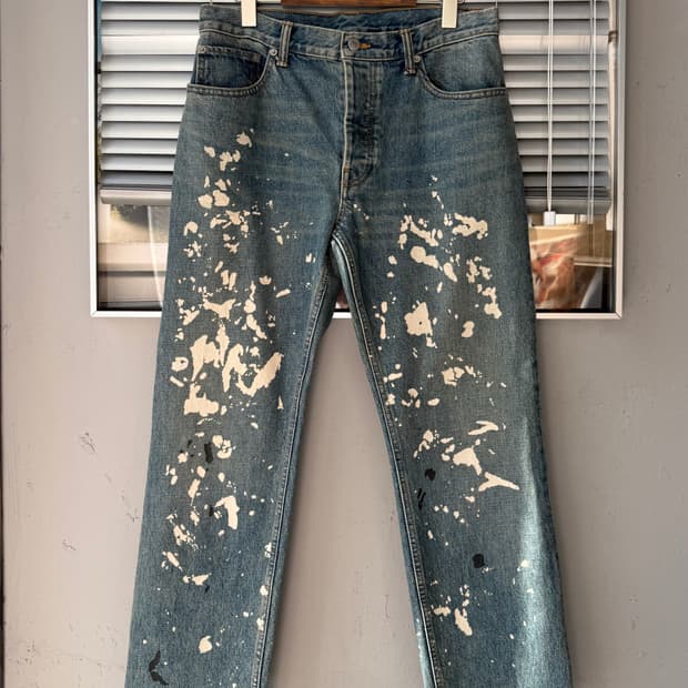 HELMUT LANG re-edition paint splatter