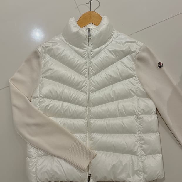 몽클레어 패딩가디건 xs