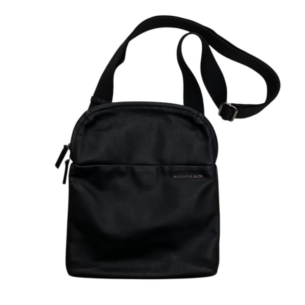 만다리나덕 레더 메신져백