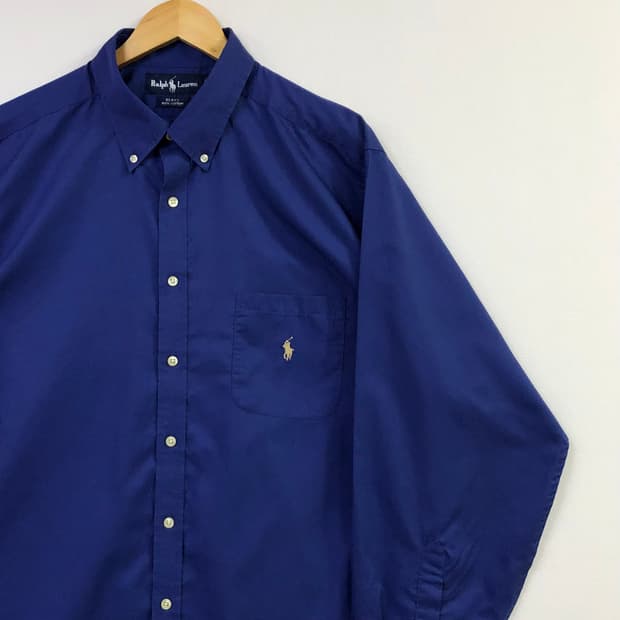 XL 폴로 솔리드코튼 셔츠