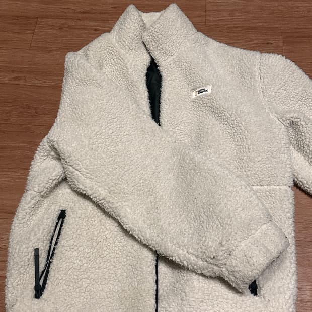 내셔널지오그래픽 리버시블 후리스