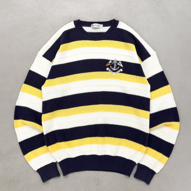 90s 버버리 코튼 니트