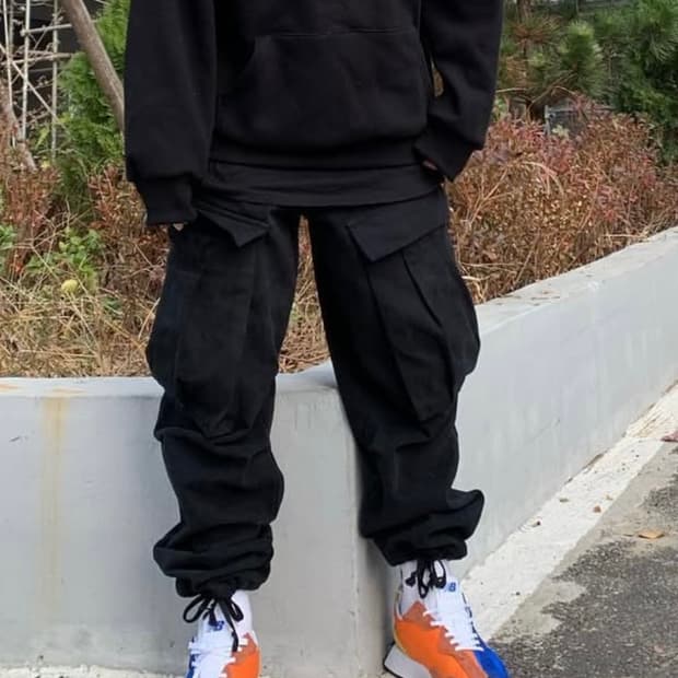 블랙 카고 팬츠 (30-32 추천 )