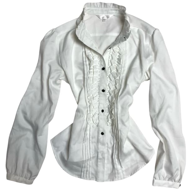 일본 빈티지 레이스 셔츠