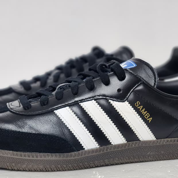 아디다스 삼바 OG 블랙 295mm