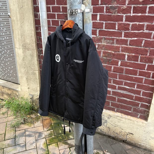 20AW 언더커버 준타카하시 메모리 웨더 롱 후디드 코치 자켓