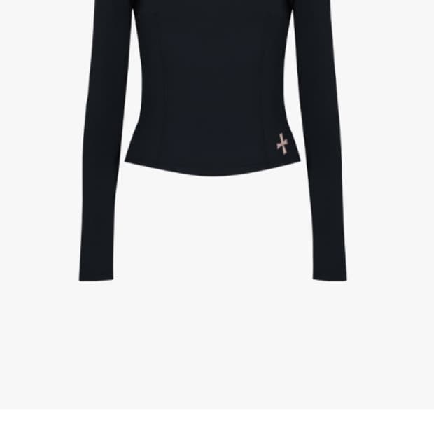 카하라 실루엣 탑 s블랙