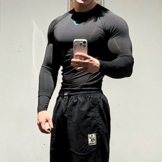 짐샤크 엘리멘트 베이스레이어 블랙 블루로고 롱슬리브 컴프