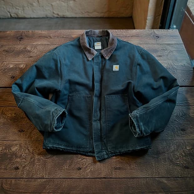 칼하트 OG J02 petrol 아틱 자켓 디트로이드