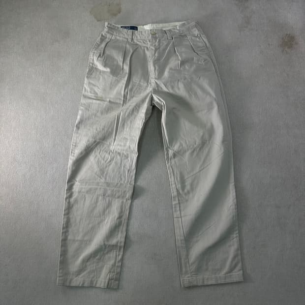 30 폴로랄프로렌 베이지 코튼 치노 팬츠