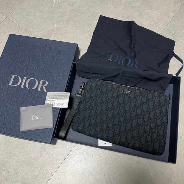 [OS] 디올 오블리크 클러치백 a4