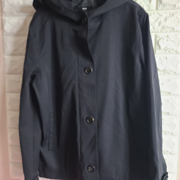 시스템 블랙 후드 자켓(66)