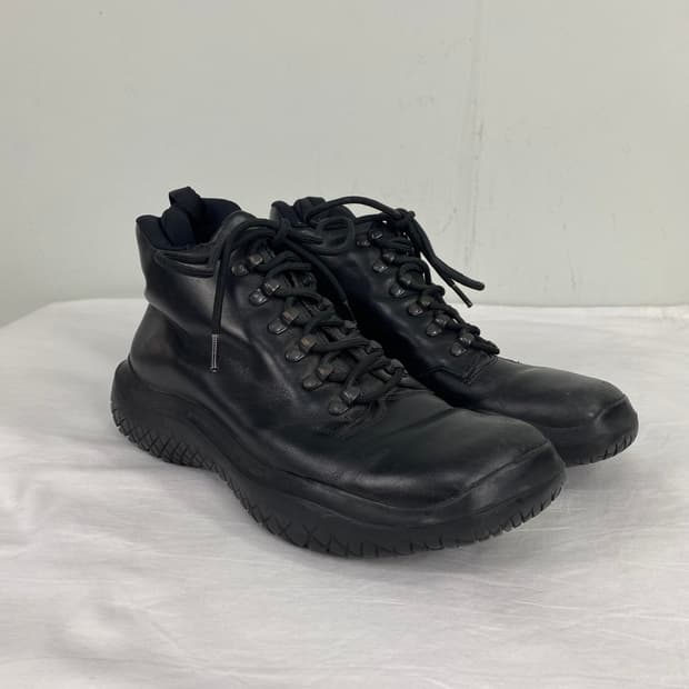 프라다 스포츠 chunky 레더 부츠 size 39 <65> 