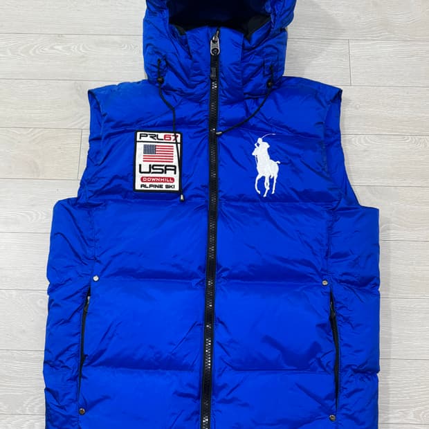 [S] 폴로 랄프로렌 신형 알파인스키 빅포니 패딩 베스트 
