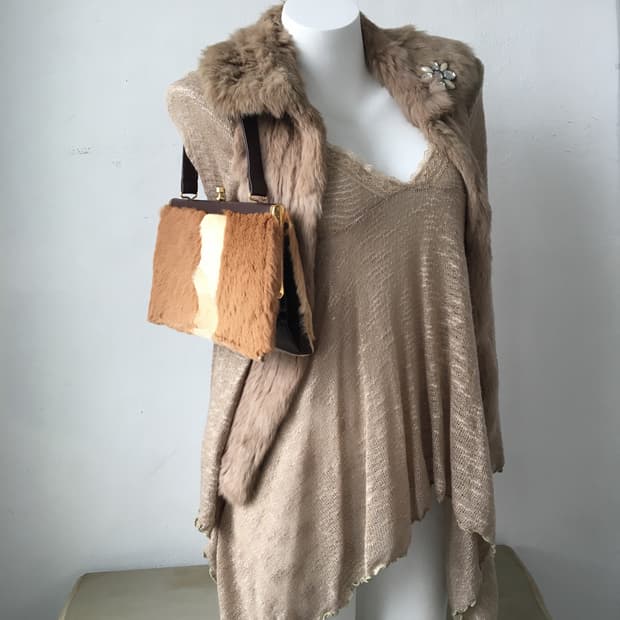  fur handbag
