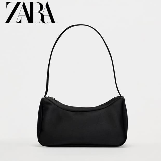 자라 새틴 미니백