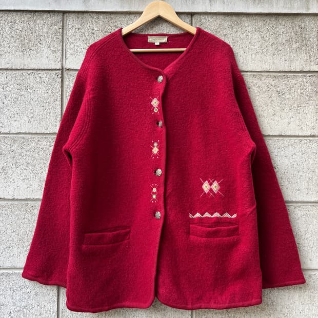 TEMPO REALE BOILED WOOL 빈티지보일드울자켓