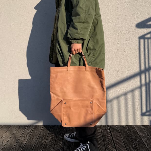 마르지엘라 H&M 아카이브 레더 도트백