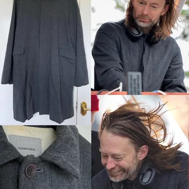 존 언더커버 코트 (톰 요크 느낌)