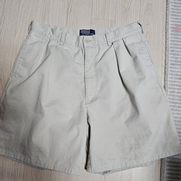 폴로랄프로렌 투턱 하프팬츠