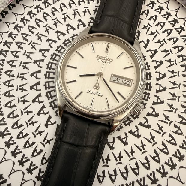 Seiko_1982s Silverwave vintage watch