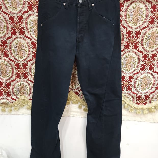 리바이스 00s 엔지니어드 001 블랙 데님팬츠 일본판

