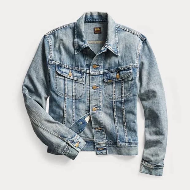 [새상품, M/L] RRL Lot 271 데님자켓