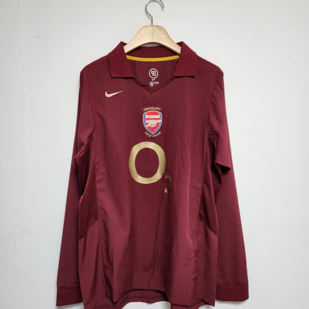 아스날Arsenal 05-06 홈 축구 유니폼 L