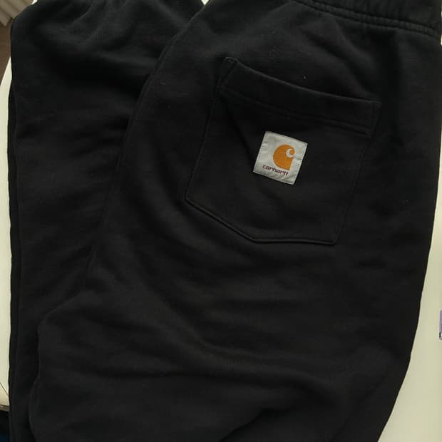 CARHARTT WIP POCKET SWEAT PANT BLACK M