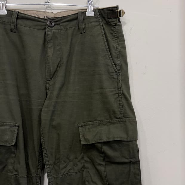 칼하트 WIP 립스탑 슬림핏 카고 워크팬츠