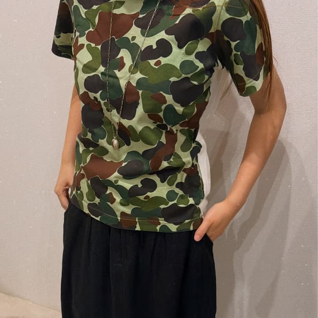 준야와타나베 20ss 카모 티셔츠