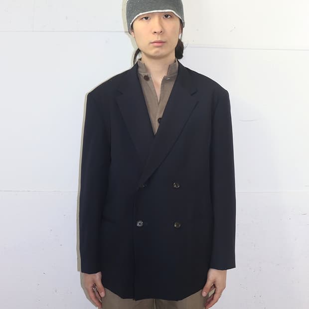 와이즈포맨 더블 브레스티드 블레이저
