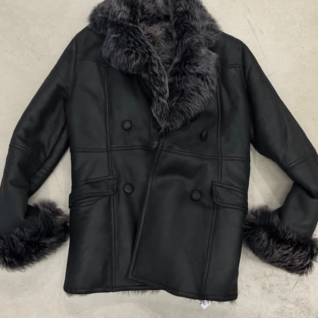 아야즈 빈티지 퍼 무스탕