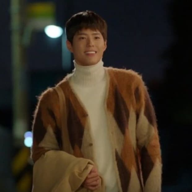 니들즈 박보검 모헤어 가디건 L사이즈