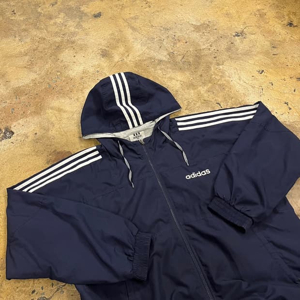[정품/100] 아디다스 올드스쿨 바람막이 자켓 b18
