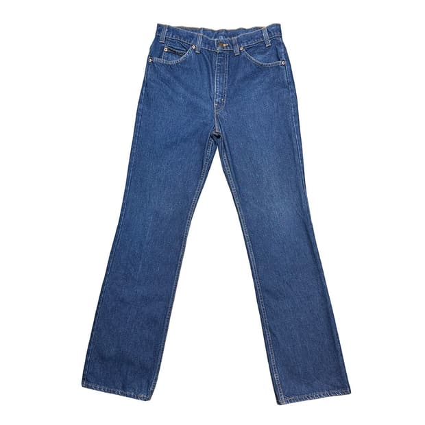 90s 리바이스517 오렌지탭 부츠컷 데님 팬츠 32x34