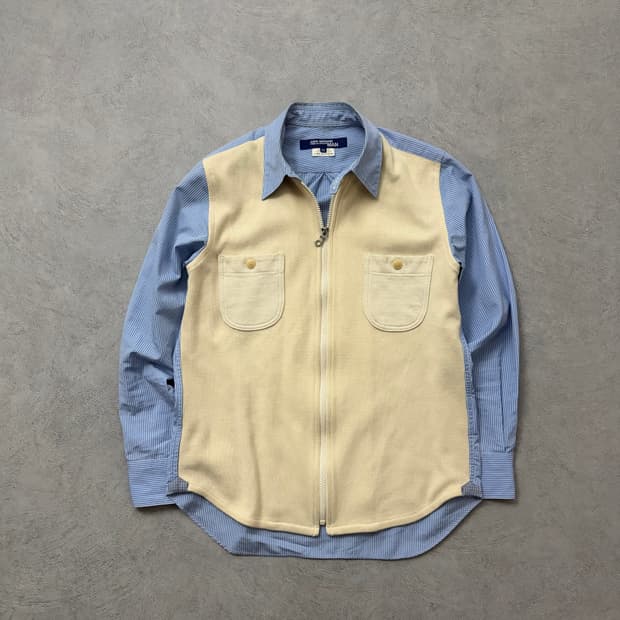 준야와타나베 16FW 스트라이프 니트패널셔츠