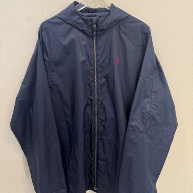 Polo Ralph Lauren Navy Hooded Windbreake