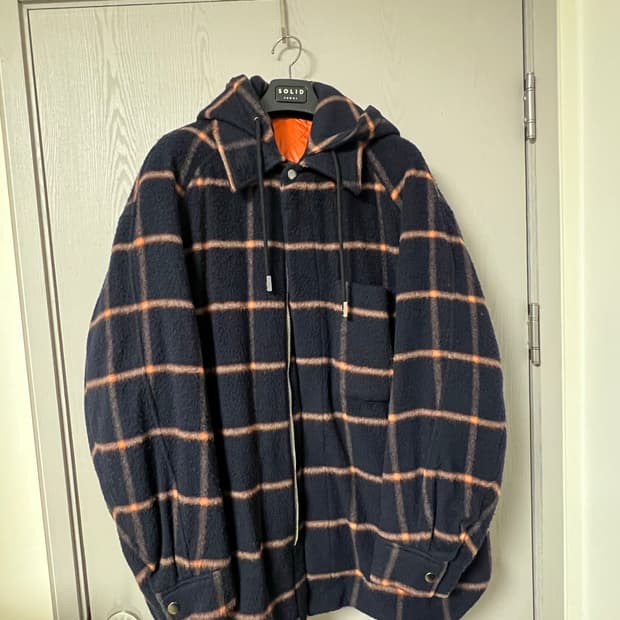 솔리드옴므 체크자켓 (50)