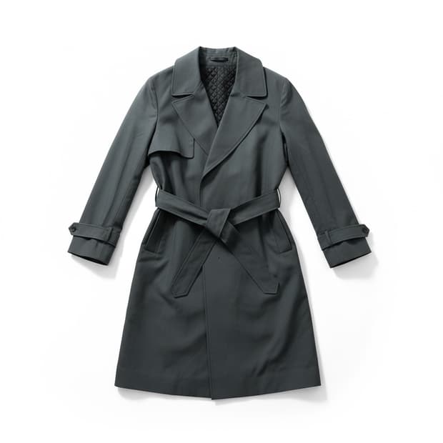 지오송지오 롱코트 그레이