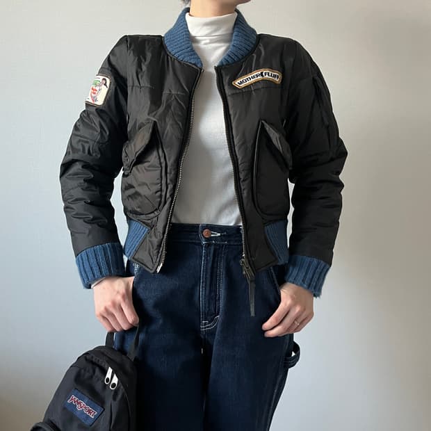 Dsquared2 " Mother Fluff " Bomber Jacket