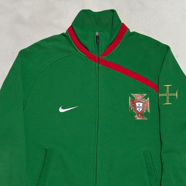 M 나이키 포르투갈 축구 국가대표 그린 트랙탑